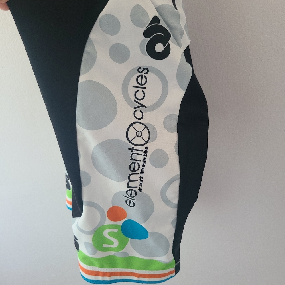Champion System Women's Cycling Bib Shorts Padded Spandex Polyester Bib SMALL - Picture 3 of 10